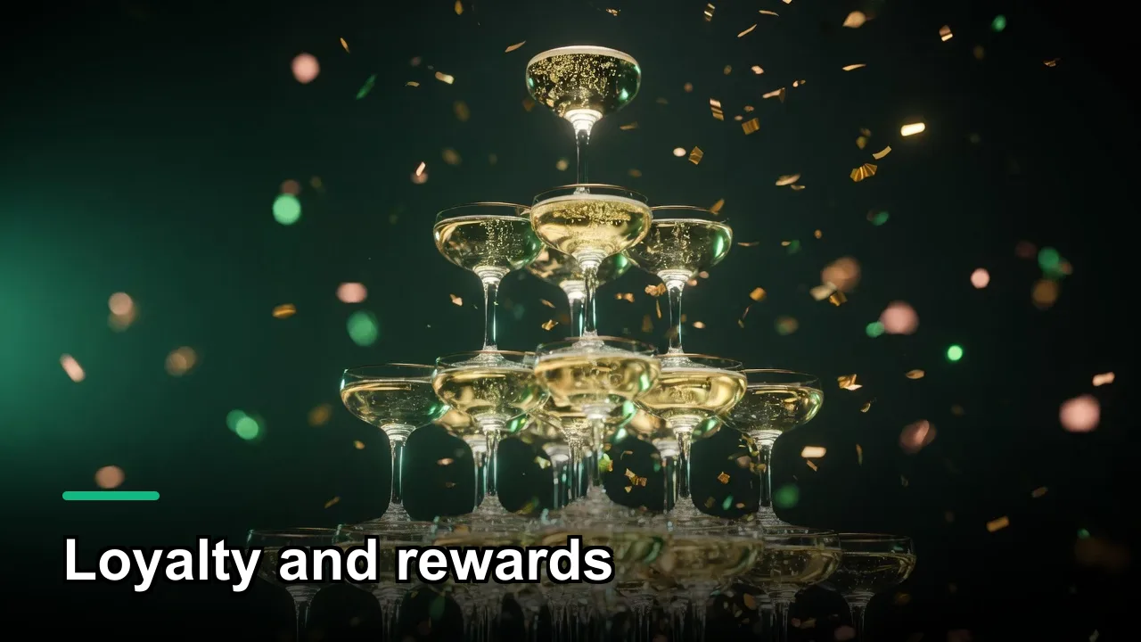 Casino Rewards six-tier loyalty ladder with Status Points and VIP Status Match
